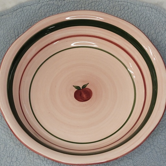 Franciscan Apple Pie Coupe Soup Pasta Bowl Serving - 8 3/4 Inches - Picture 1 of 5